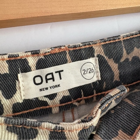 Oat New York Animal Print Mid rise slim fit - Picture 7 of 13